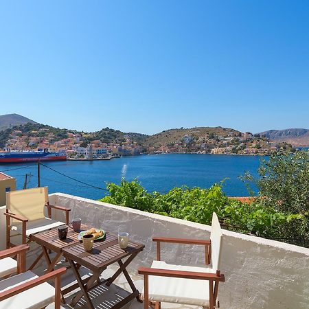 Blue Wave Aigli Villa Simi Dış mekan fotoğraf