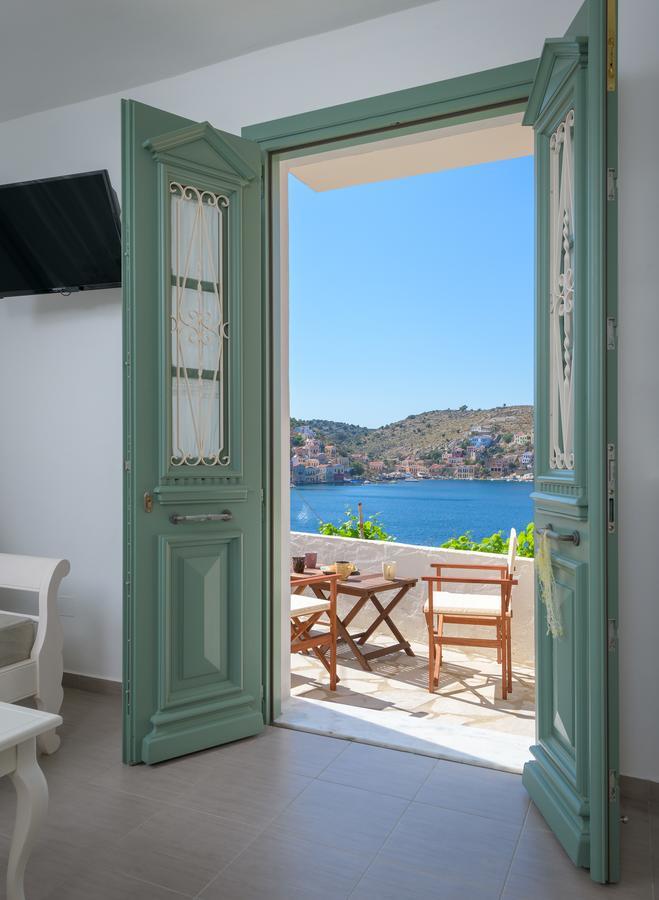 Blue Wave Aigli Villa Simi Dış mekan fotoğraf
