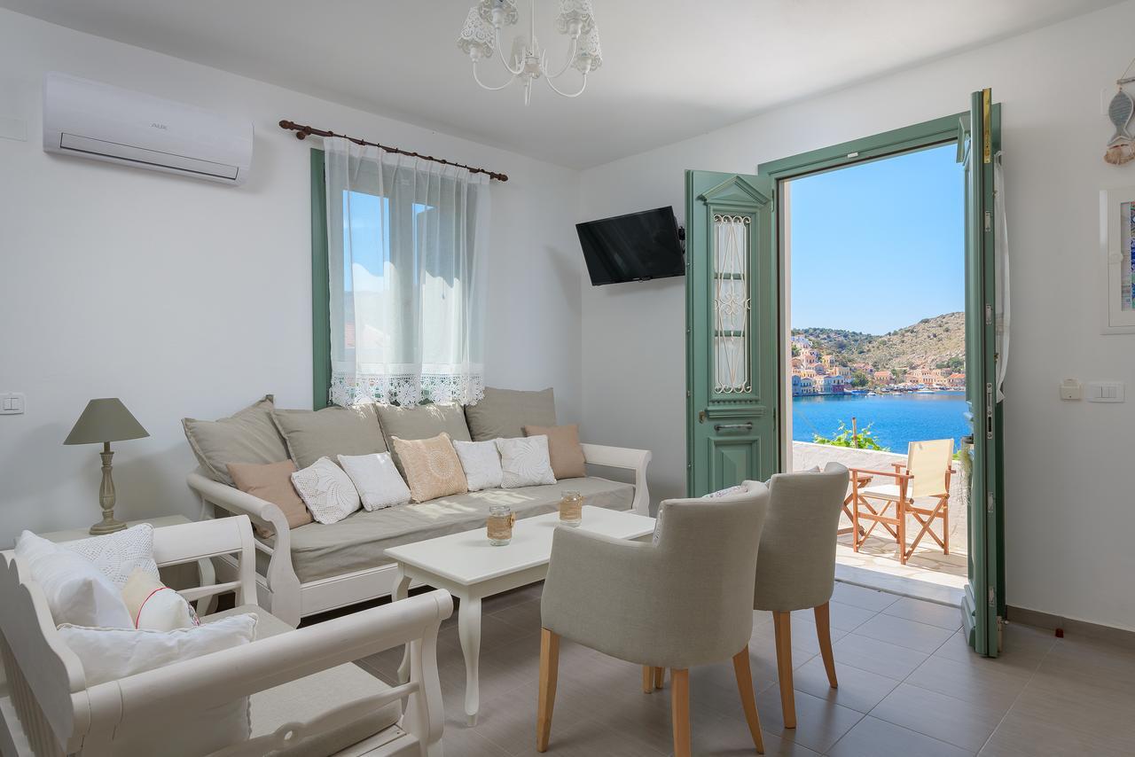 Blue Wave Aigli Villa Simi Dış mekan fotoğraf