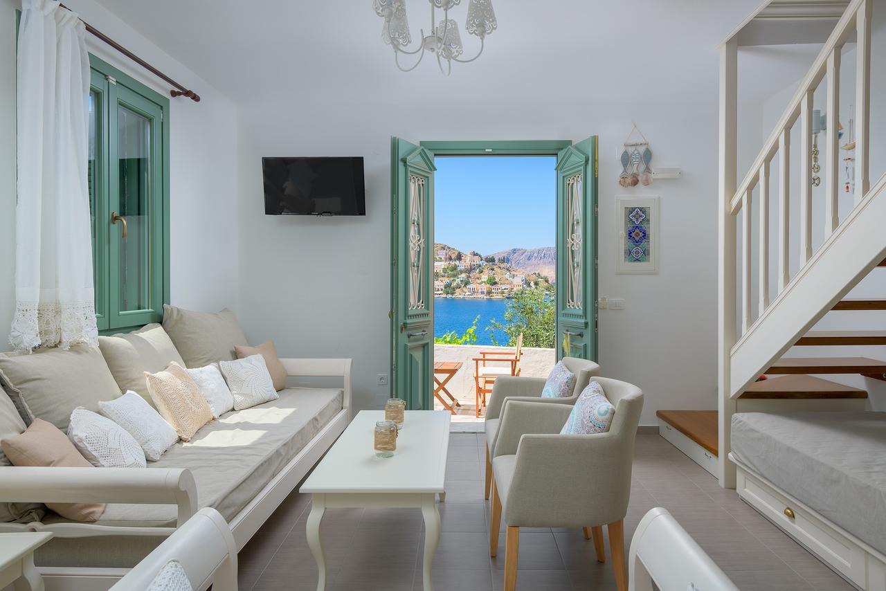 Blue Wave Aigli Villa Simi Dış mekan fotoğraf