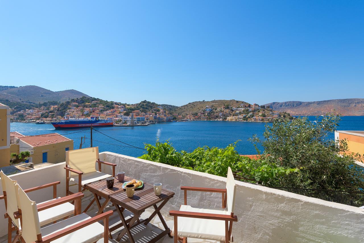 Blue Wave Aigli Villa Simi Dış mekan fotoğraf