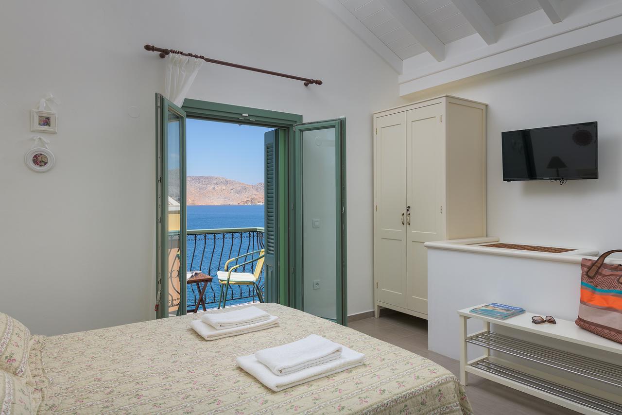 Blue Wave Aigli Villa Simi Dış mekan fotoğraf